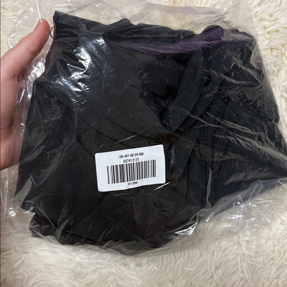 NWT Abercrombie & Fitch Black High Waisted Slim Boot Trousers - Picture 4 of 4